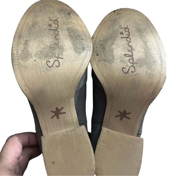 Splendid Lakota Grey High Heel Booties Size 7.5 - Picture 4 of 9